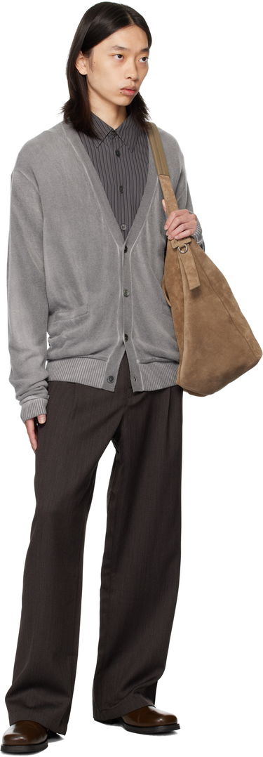 Sweater OUR LEGACY Parallel Cardigan Grå | M4253PG, 3