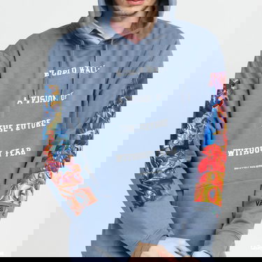 Sweatshirt Vans Moca Judy Blå | CN0A7SDQYQ81, 2