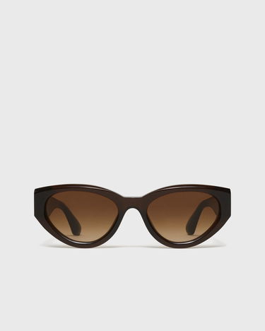 Solbriller Chimi Eyewear Oval Sunglasses Brun | 10447-111-M, 0