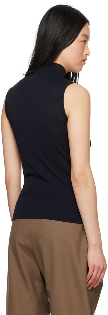 Tanktop LEMAIRE Lemaire Women's Seamless Turtleneck Tank Top Blå | TO1150 LK1015, 2