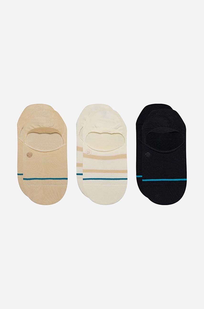 Sokker Stance Necessity 3-pack Socks Beige | W145A22NEC, 1