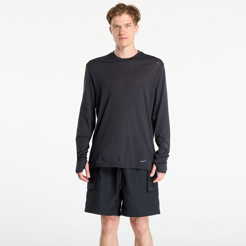 T-shirt Nike Run Wool Dri-FIT ADV Long-Sleeve Running Top Sort | HV2718-010