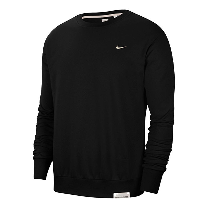 Sweater Nike Standard Issue Dri-FIT Crew Neck Sweatshirt Sort | CK6359-010