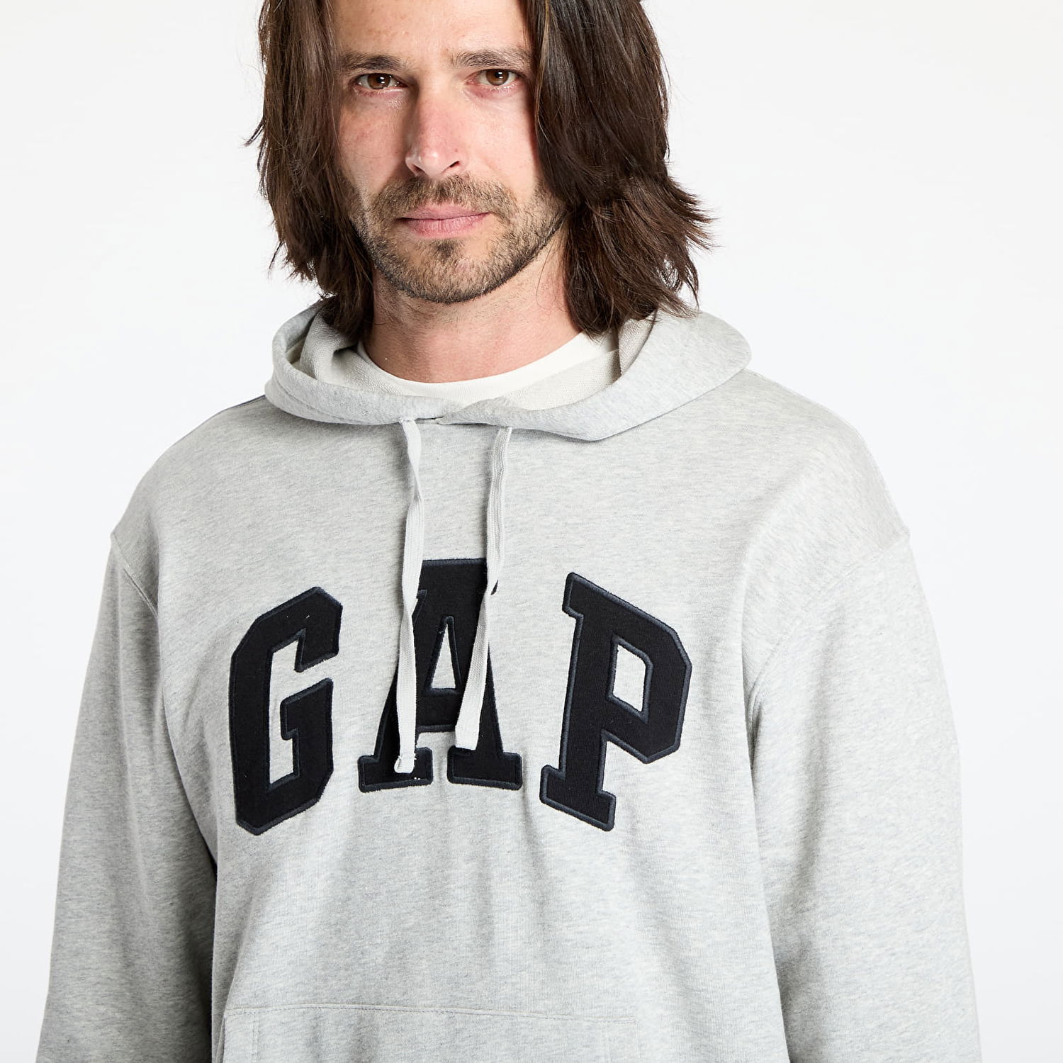 Sweatshirt GAP GAP Logo Hoodie Grå | 868453-08, 1
