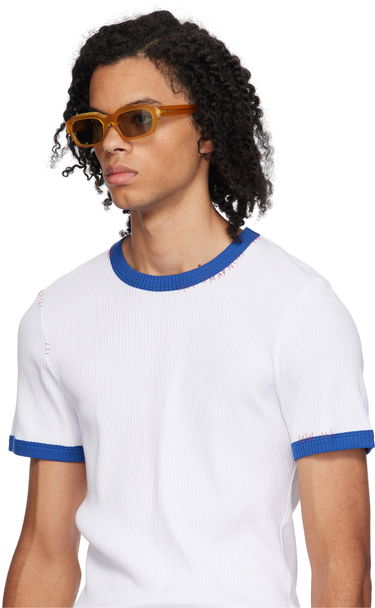 Solbriller RETROSUPERFUTURE RETROSUPERFUTURE Boletus Sunglasses Gul | VF0, 3