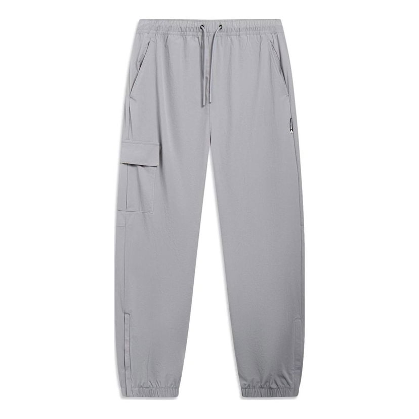 Cargo bukser Li-Ning BADFIVE Cargo Pants Grå | AYKT203-5