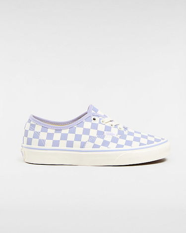 Sneakers og sko Vans Authentic Checkerboard Shoes (checkerboard Lilac) Unisex White, Size 2.5 Grå | VN000BW5LLC, 0