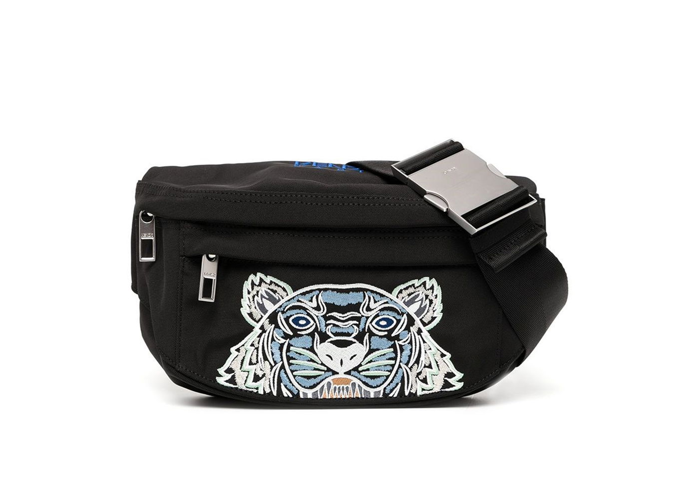 Taljetaske KENZO Embroidered Tiger Bum Bag Flerfarvet | FA65SF305F20, 0