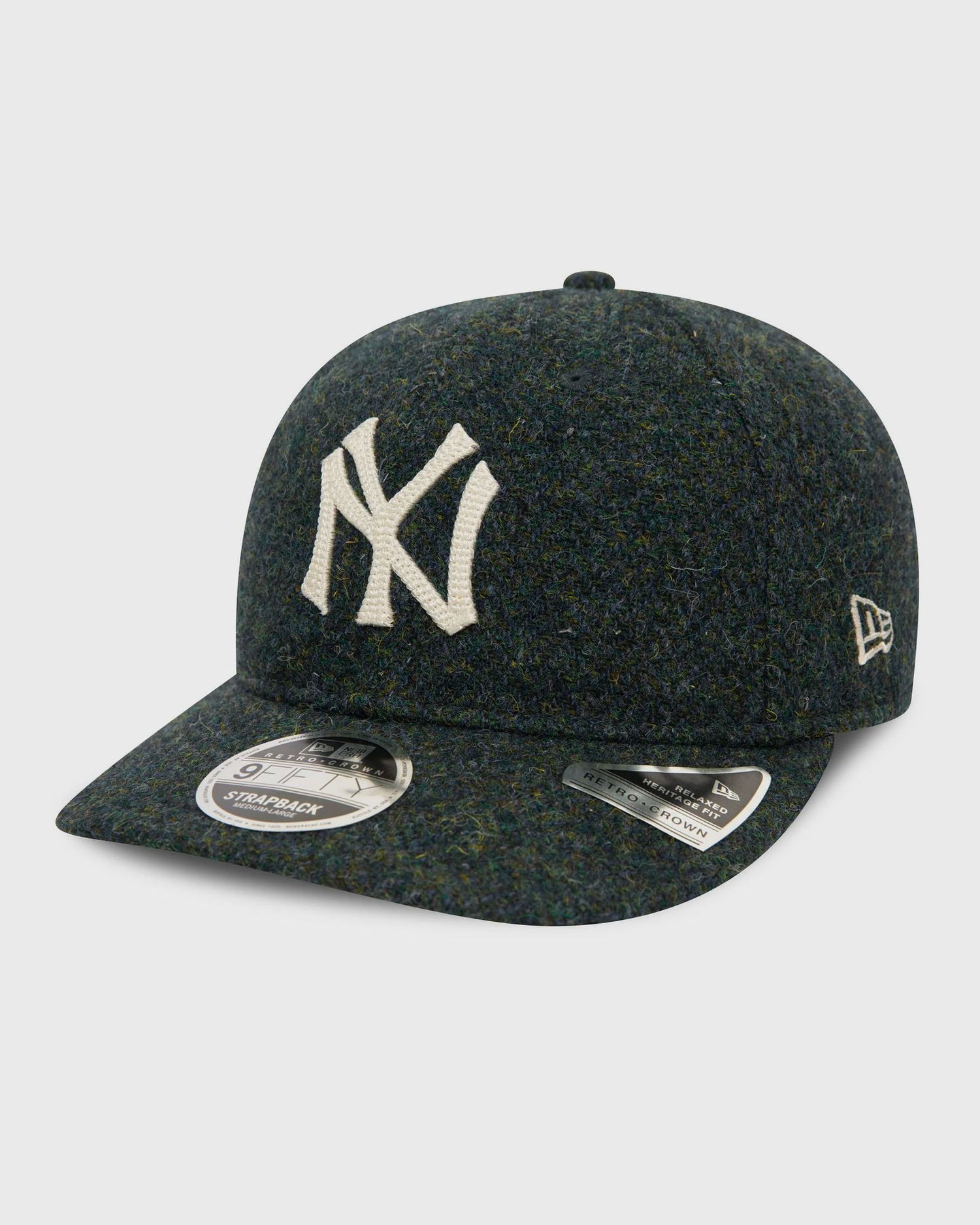 Kasket New Era NEW YORK YANKEES MLB HARRIS TWEED 9FIFTY® RC Caps Blå | 60565082, 0
