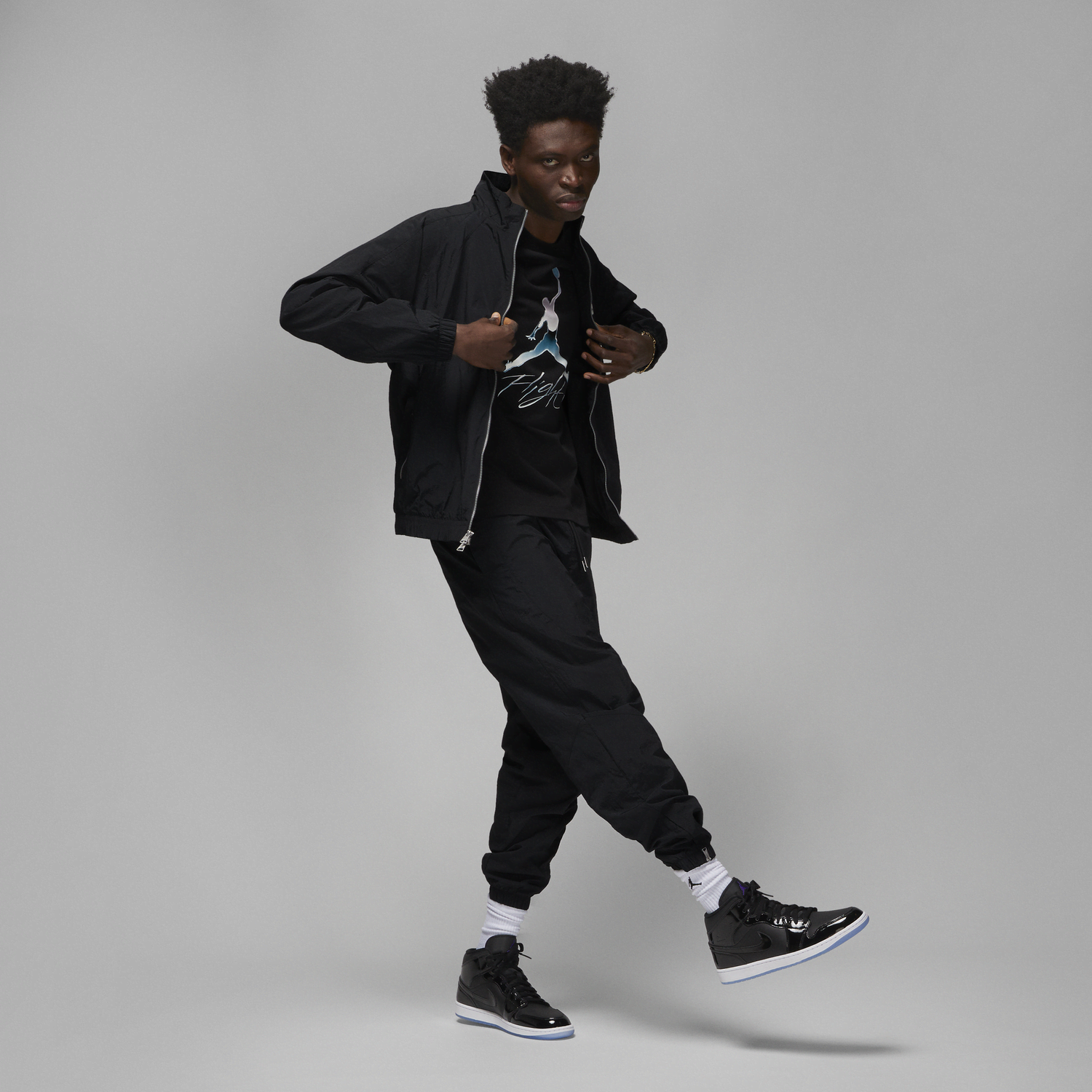 T-shirt Jordan Jordan Flight T-Shirt Sort | DV8414-010, 1