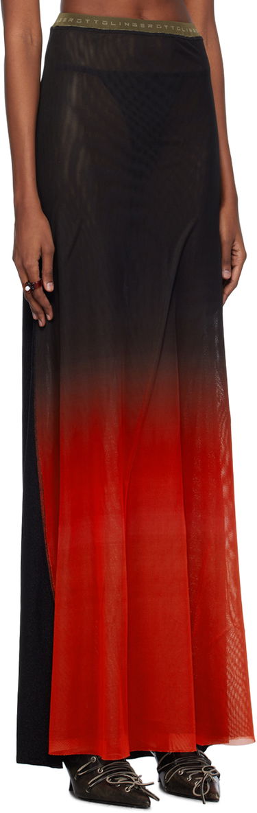 Nederdel Ottolinger Ottolinger Semi-Sheer Maxi Skirt Rød | 103202, 1