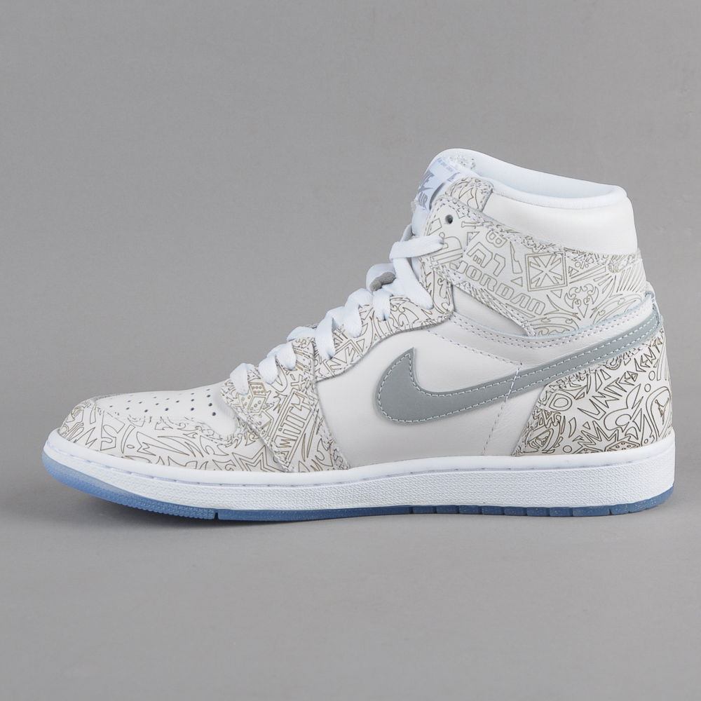 Sneakers og sko Jordan Air Jordan 1 Retro High OG "Laser" Hvid | 705289-100, 0