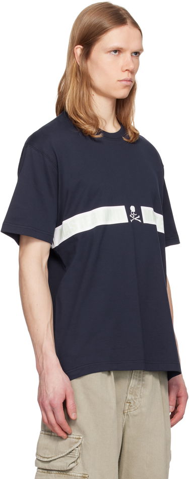 T-shirt Mastermind WORLD MASTERMIND WORLD UV T-Shirt Sort | MW25S14-TS059-021, 4