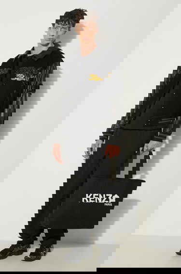 Cargo bukser KENZO Cargo Jogger Pants Sort | FE65PA5019RE.99, 3