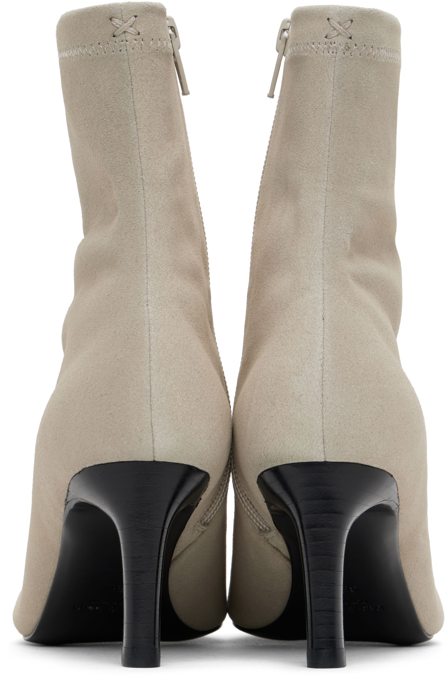 Tøj rag & bone rag & bone Britt Suede Ankle Boots Beige | WFF24HF1004SU04, 1