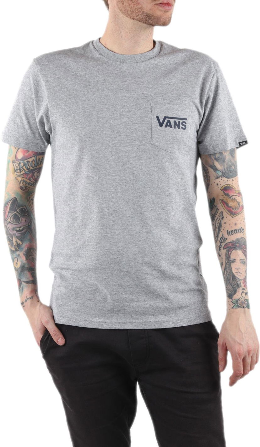 T-shirt Vans Men's T-Shirt With Pocket Grå | vn0a2yqvkoo1