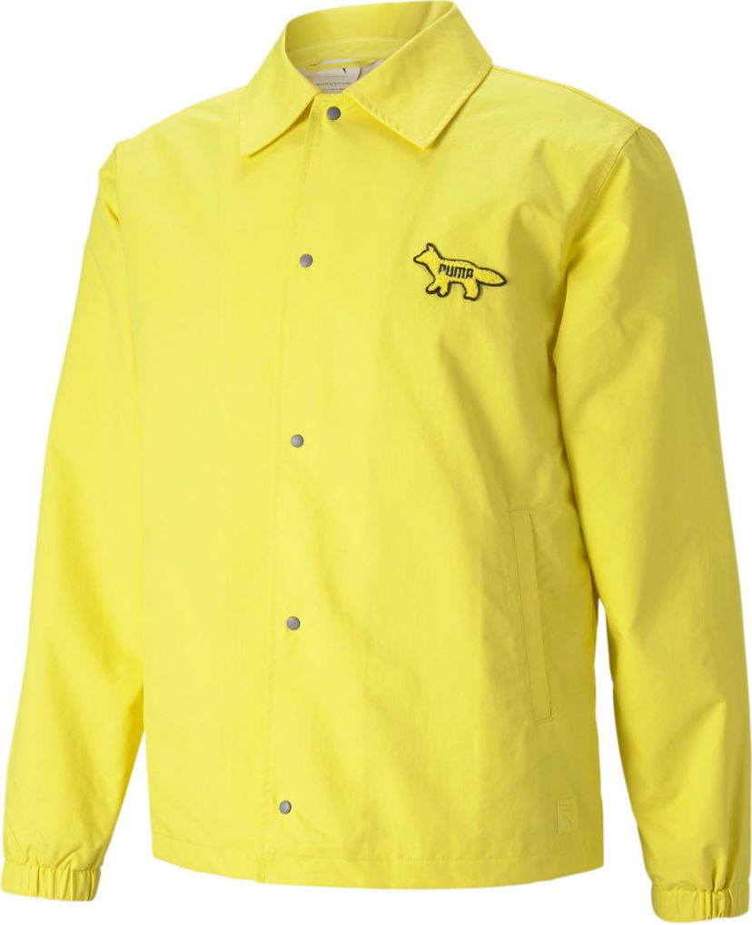 Vindjakke Puma MAISON KITSUNE x Coach Jacket Gul | 530430-030