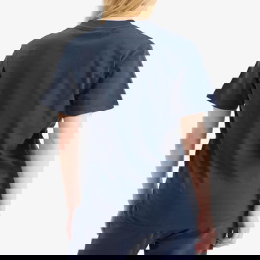 T-shirt Anine Bing Lili Framed Monogram T-Shirt, Size Large Mørkeblå | A-08-11206-BEL26, 3