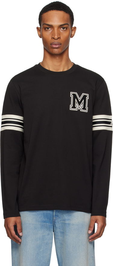 T-shirt Moncler Moncler Archivio Long Sleeve T-Shirt Sort | K20918D0000589AYY, 0