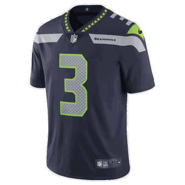Jersey Nike NFL Seattle Seahawks Vapor Untouchable Jersey (Russell Wilson) Mørkeblå | DN2062-419, 0