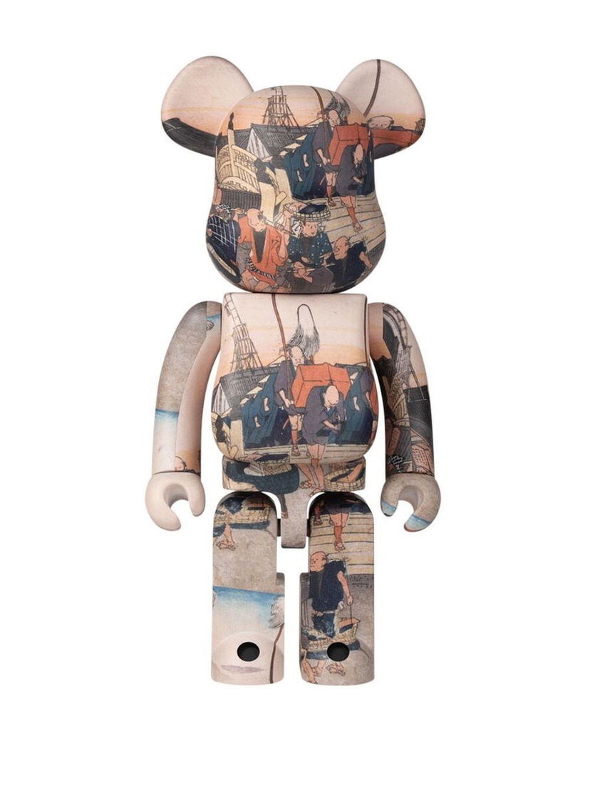 Collectible Medicom Toy Utagawa Hiroshige BE@RBRICK 1000% figure - Neutrals Beige | MEDI013819773368