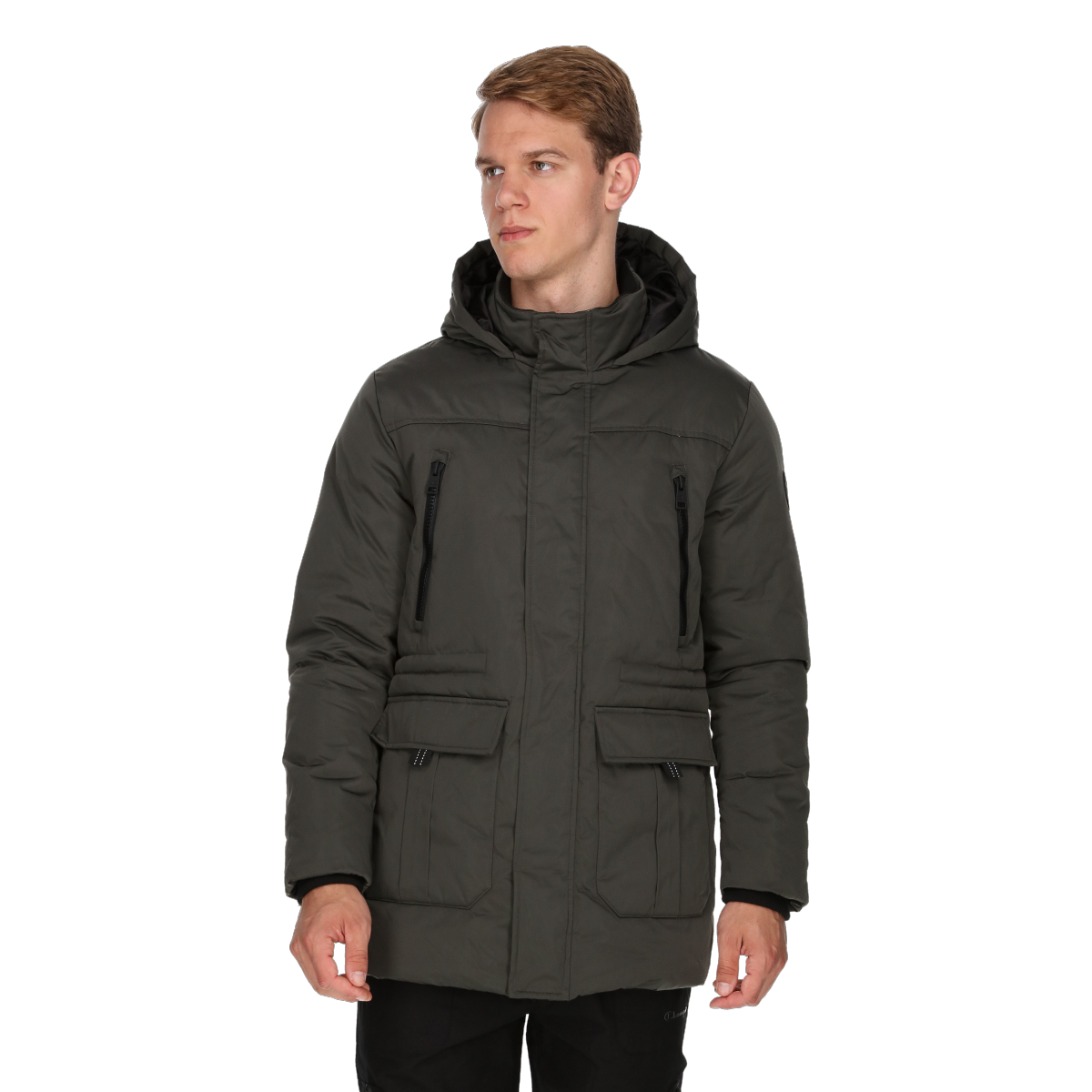Parka Champion Insulated Hooded Parka WILLIAM Grå | CHA233M504-61, 0