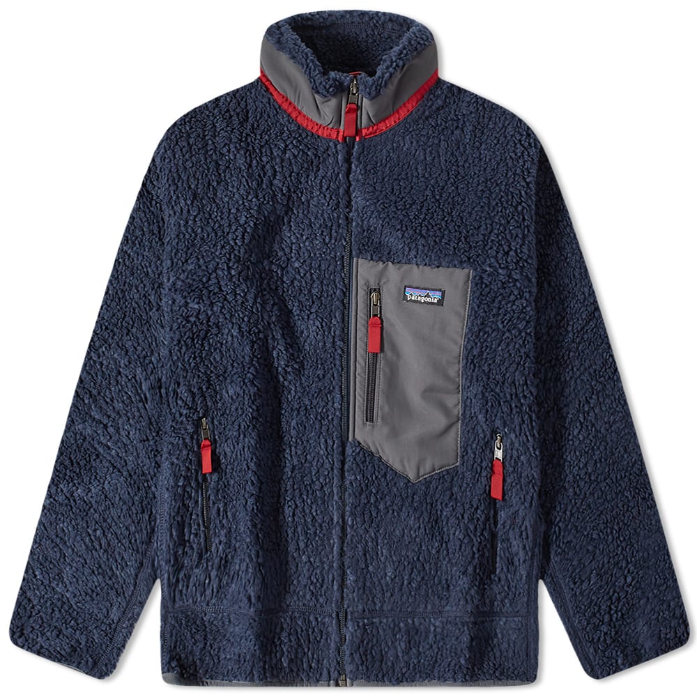 Sweatshirt Patagonia Classic Retro-X Jacket Mørkeblå | 23056-NEWA, 0