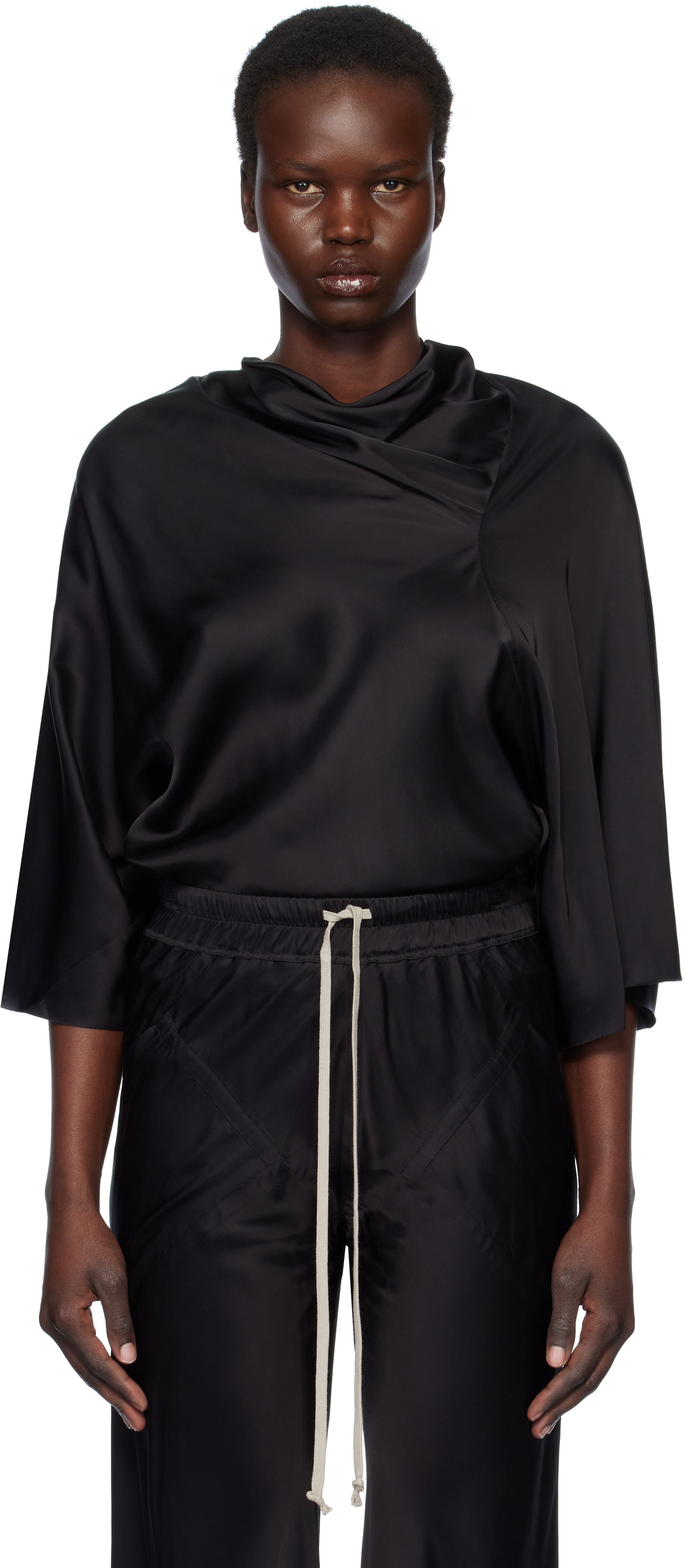 Skjorte Rick Owens Rick Owens Hollywood Cylinder Top Sort | RP01E7231 SCH, 0