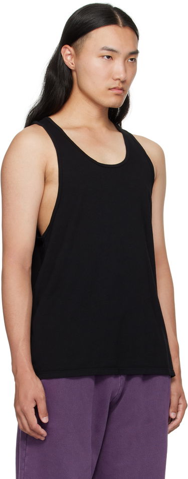 Tanktop LES TIEN Les Tien Cotton Tank Top Sort | CJ-2046, 1