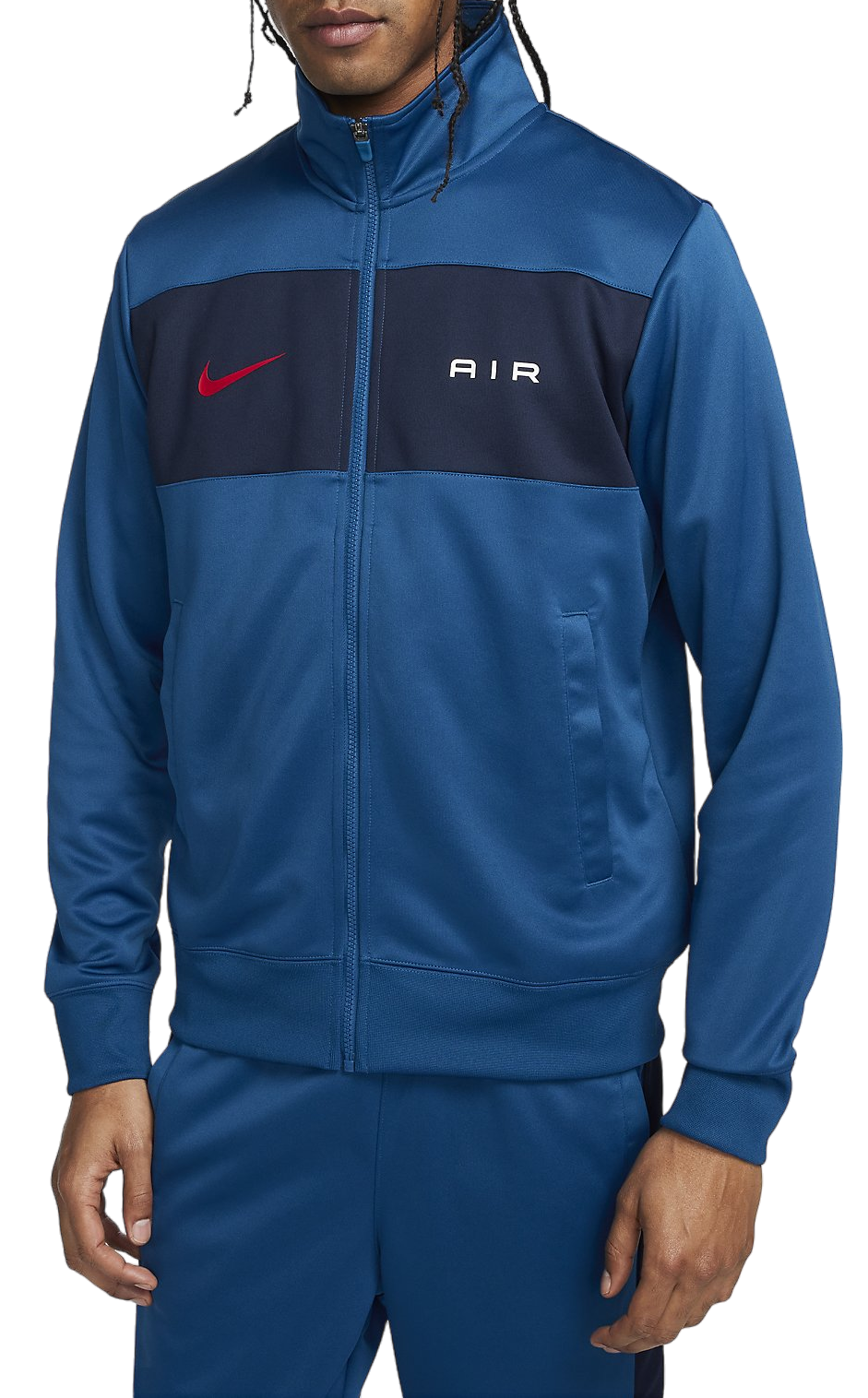 Jakke Nike M NSW SW AIR TRACKTOP PK Mørkeblå | fn7689-476, 0