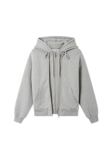 Sweatshirt AXEL ARIGATO Trey Full-Zip Hoodie Grå | A3432001, 1