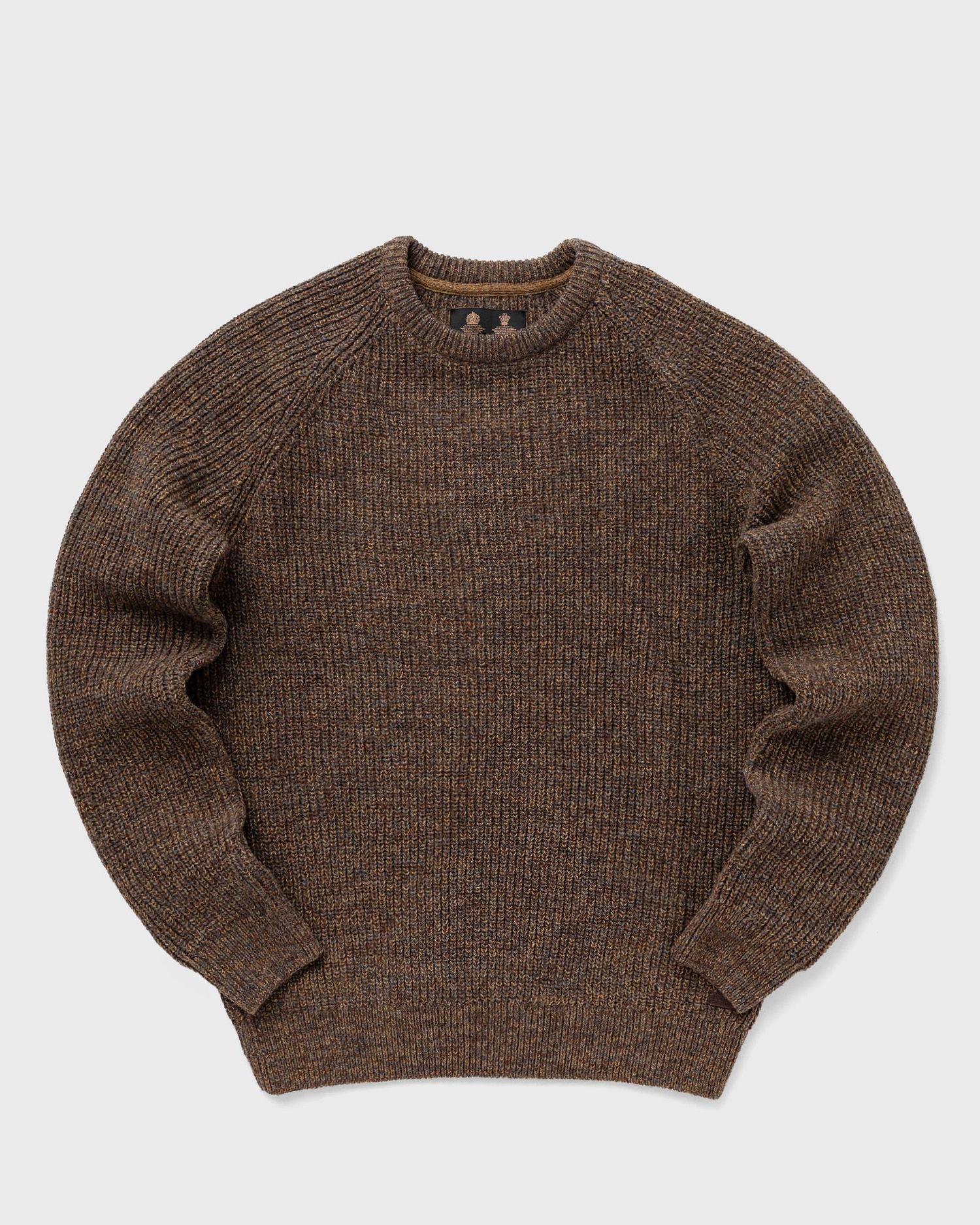 Sweater Barbour Horseford Knitted Crewneck Sweater Brun | MKN1113SN31, 0
