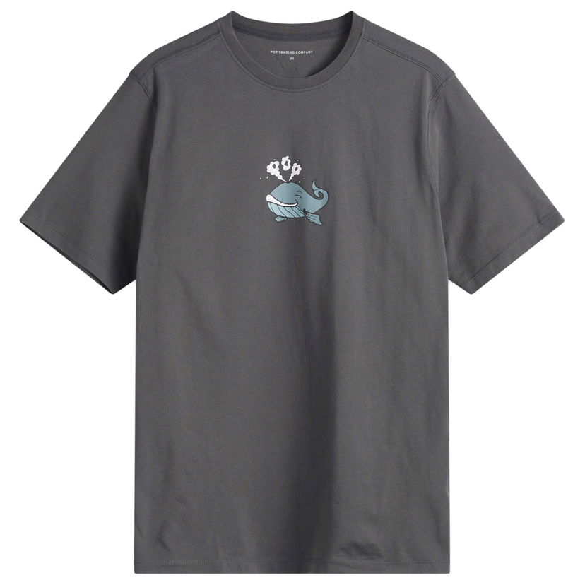 T-shirt Pop Trading Company Whale Graphic Tee Grå | POPSS25-02-022
