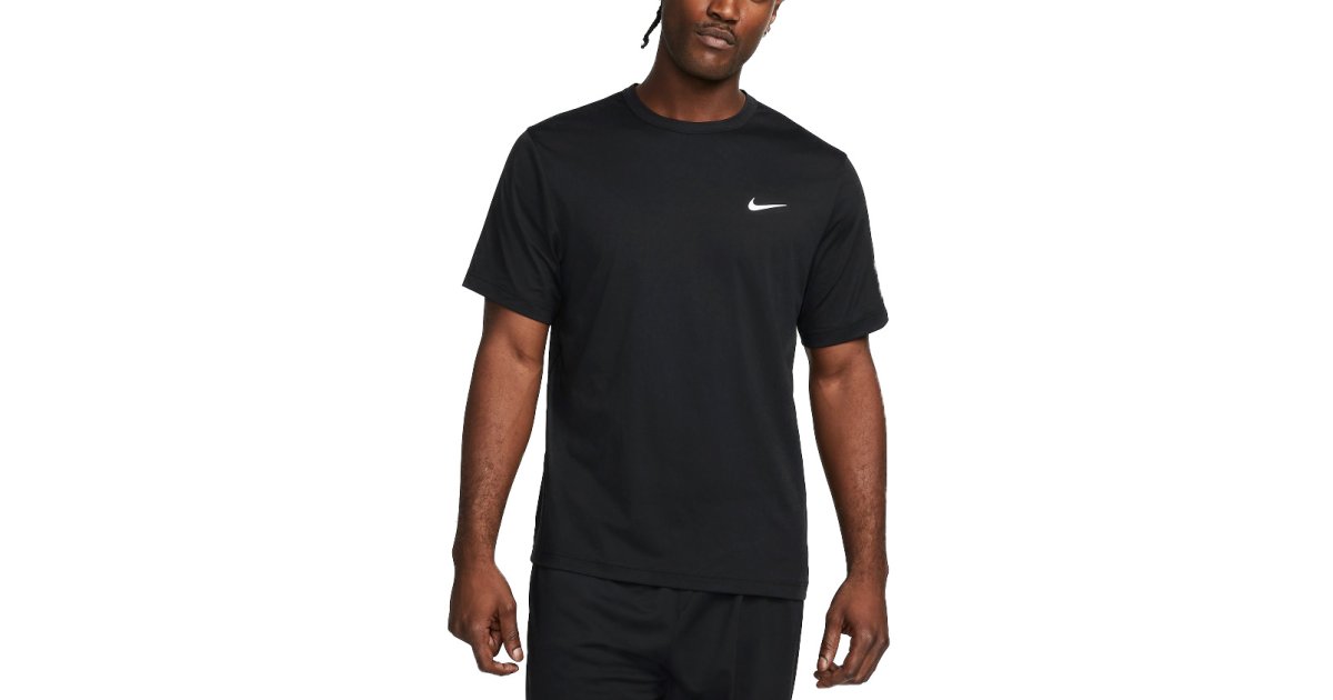 T-shirt Nike Dri-FIT UV Hyverse Tee Sort | dv9839-010, 1