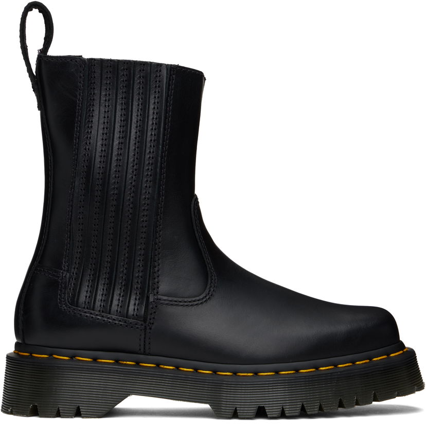 Frakker Dr. Martens Amaaya Lo Leather Boots Sort | 31950001