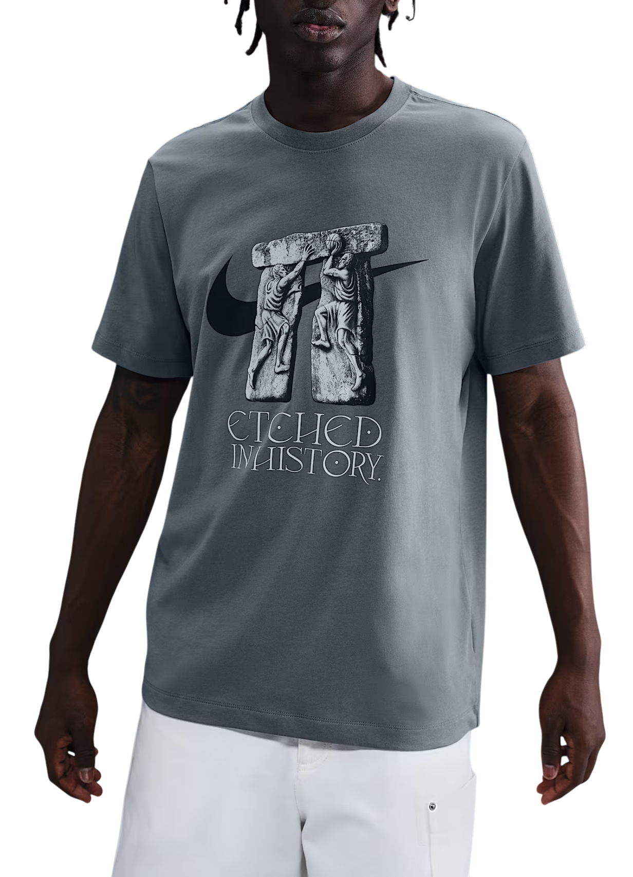 T-shirt Nike Nike Etched T-Shirt Grå | hv1699-084, 0