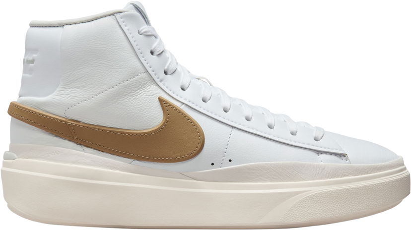 Sneakers og sko Nike BLAZER PHANTOM MID Hvid | dx5800-102