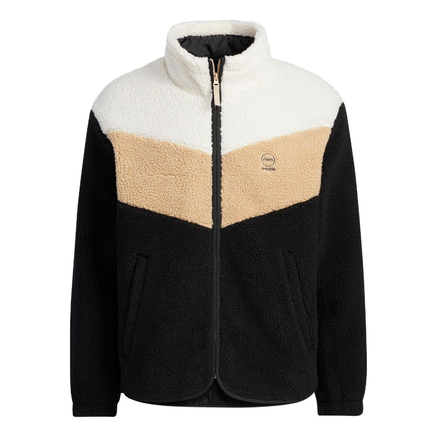 Jakke adidas Originals Neo Sherpa Fleece Jacket Flerfarvet | HY9650, 0