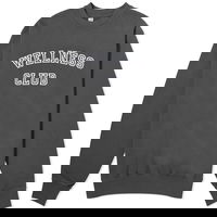 Wellness Club Flocked Crew Sweat