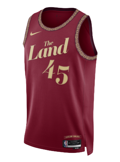 Jersey Nike Dri-FIT NBA Swingman Donovan Mitchell Cleveland Cavaliers City Edition 2023/24 Jersey Bourgogne | DX8498-601