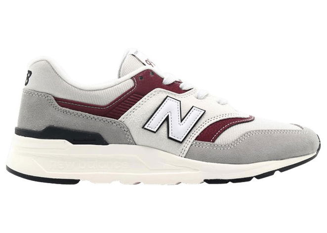 Sneakers og sko New Balance 997H "Moonbeam Classic Burgundy" Hvid | CM997HXN, 0