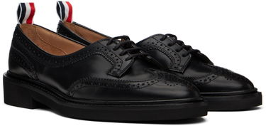 Skjorte Thom Browne Thom Browne Low Throat Wingtip Derbys Sort | FFC005C-L0043, 3