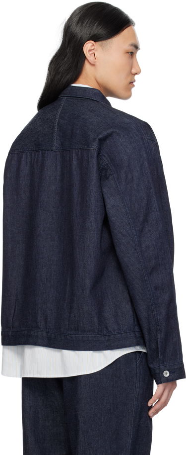 Jakke NANAMICA Nanamica Short Denim Jacket Blå | S25SA081U, 2
