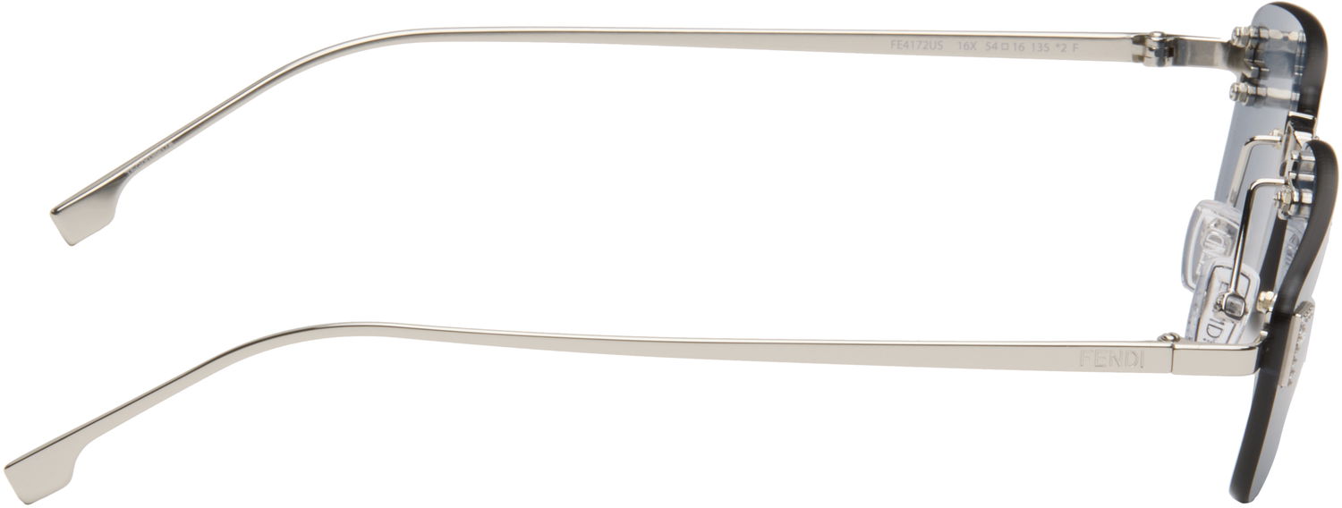 Solbriller FENDI Fendi 'Fendi First' Crystal Sunglasses Grå | FE4172USM5416X 840126860498, 1