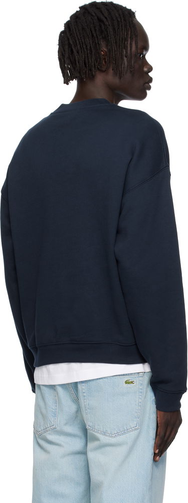 Sweatshirt Lacoste Lacoste Croc Signature Sweatshirt Mørkeblå | SH7745_166, 2