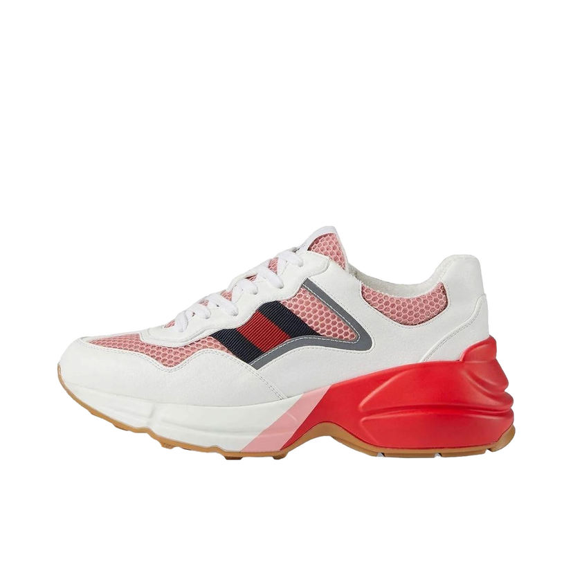 Sneakers og sko Gucci Rhyton White Pink W Lyserød | 645771-2H060-9149