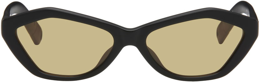 Solbriller Jacquemus Jacquemus 'Les Lunettes Bambino' Sunglasses Sort | JAC42C6SUN