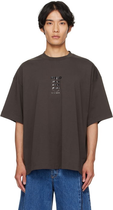 T-shirt VETEMENTS Vetements Bats Logo Regular T-Shirt Brun | UH76TR650C, 0