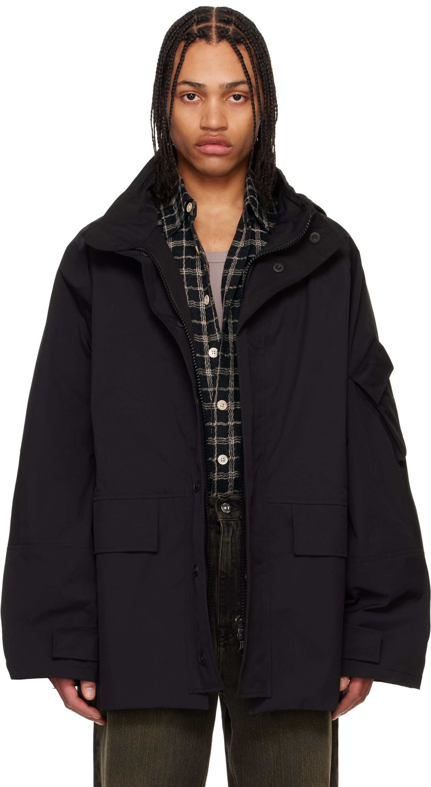 Parka OUR LEGACY Our Legacy Horizon Technical Jacket Sort | M2251HSB, 0