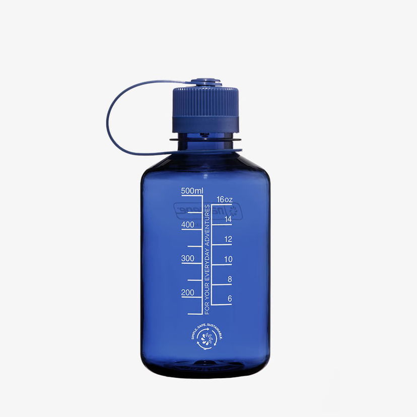 Drikkeflaske Nalgene 500ml Narrow Mouth Sustain Water Bottle Blå | 2021-0916